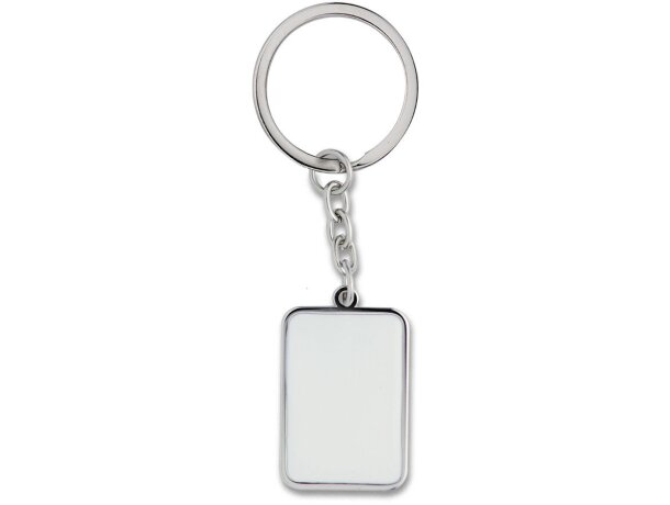 Llaveros originales en forma rectangular metal