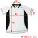 Camiseta deportiva unisex de poliéster 145 g/m2 Arabia Negro