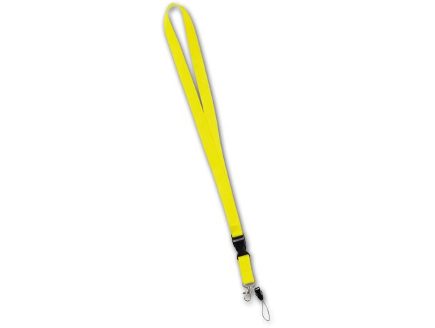 Cinta Lanjy Basic personalizada poliéster clic-clac mosquetón giratorio