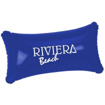 Almohadilla hinchable de pvc de colores personalizado azul Almohadilla hinchable de pvc de colores personalizado azul
