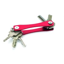 Organizador de llaves en forma de dos bastones aluminio