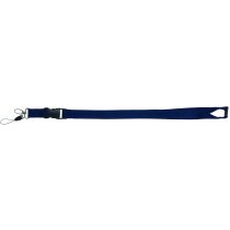 Lanyard con cierre de seguridad en cuello personalizado azul Lanyard con cierre de seguridad en cuello personalizado azul