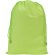 Bolsa deporte de cuerdas poliéster 190D Flack Verde pistacho