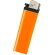 Mechero publicitario Merkel piedra recargable llama ajustable 9 colores naranja