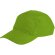 Gorra de béisbol con cierre ajustable microfibra Zipon Verde pistacho