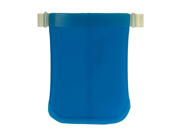 Vaso plegable personalizado TPU sin BPA 170ml azul