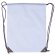 Mochila de cuerdas poliéster 210D Atlas Blanco