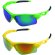 Gafas de sol deportivas fluorescentes personalizada