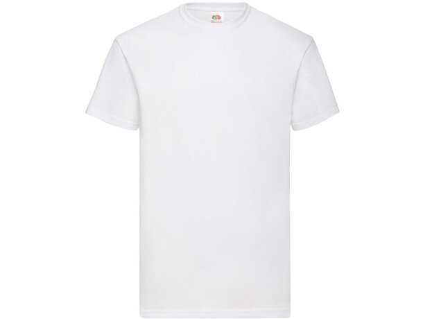 Camiseta Value unisex de algodón con cuello reforzado y costuras