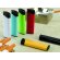 Mechero Kimbo para personalizar eléctrico bicolor con ignición piezoeléctrica