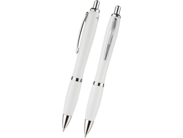 Boli antibacteriano publicitario plata blanco mate Rappel