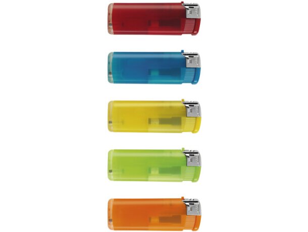 Mechero encendido electrónico colores surtidos personalizado Mechero encendido electrónico colores surtidos personalizado