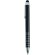 Bolígrafo personalizado negro merchandising