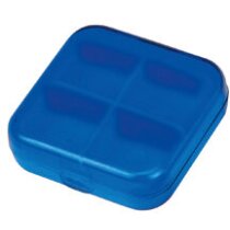 Pastillero plástico Medic cuatro compartimentos