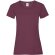 Camiseta manga corta para merchandising unisex 100% algodón 165 g/m2 Burdeos