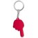 Llaveros originales anti touch color rojo pvc