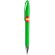 Bolígrafo de colores con banderas personalizado verde