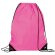 Mochila de cuerdas poliéster 210D Atlas Fucsia