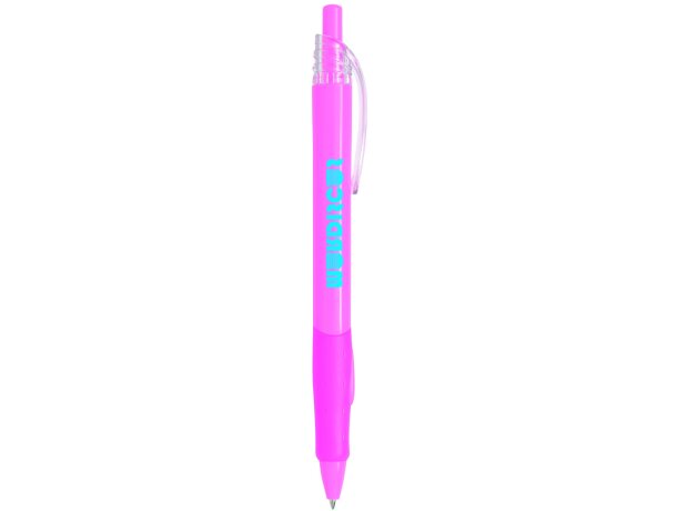 Bolígrafo plástico MASTER barato rosa
