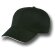 Gorra de béisbol promocional con visera Sandwich Negro