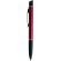 Boligrafo Metalico elegante rojo con logo