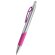 Boligrafo Plastico bicolor metal personalizado rosa