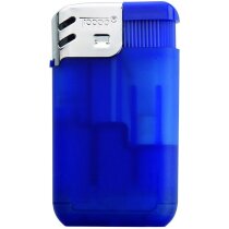 Mechero recargable pequeño frost grabado azul Mechero recargable pequeño frost grabado azul