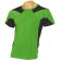 Camiseta deportiva manga corta poliéster 145 g/m2 Dream Verde