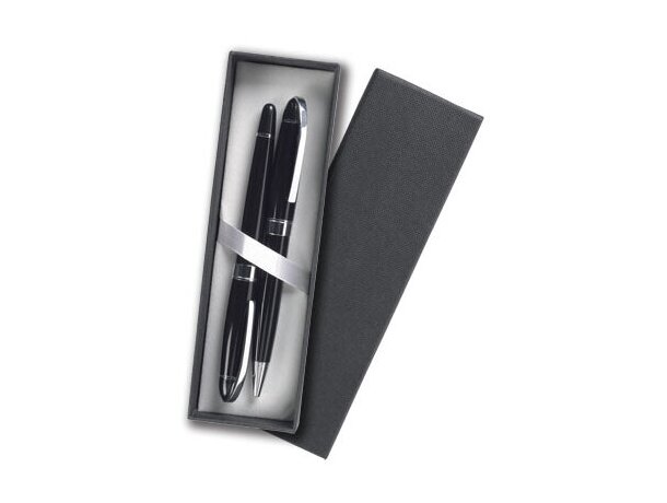 Set escritura impresión Armour roller plateado