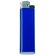 Mechero Cricket cromo recargable piedra 6 tonalidades brillantes para publicidad economico azul