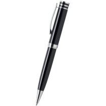 Bolígrafo Guines aluminio anodizado negro mate