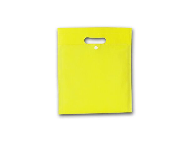 Bolsa polipropileno económica no tejido asas cortas 25x30