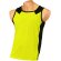 Camiseta de baloncesto personalizada unisex sin mangas 145 g/m2
