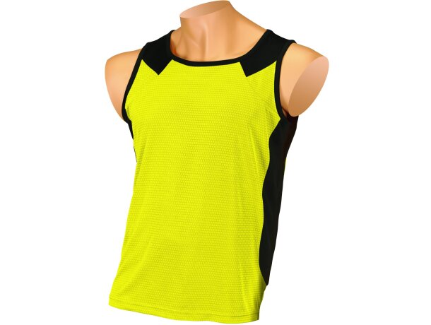 Camiseta Tecnica Dream Sin mangas Amarillo L