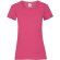 Camiseta manga corta para merchandising unisex 100% algodón 165 g/m2 Fucsia