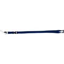 Lanyard de poliéster con cierre de seguridad en cuello Lanyard de poliéster con cierre de seguridad en cuello