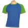 Camiseta deportiva de poliéster de cuello redondo