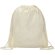 Saco con asas personalizado algodón orgánico 120g cuerdas gruesas natural
