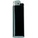 Mechero Cricket cromo recargable piedra 6 tonalidades brillantes para publicidad economico negra