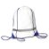 Mochila de cuerda personalizada poliéster 190D y con cinta reflectante