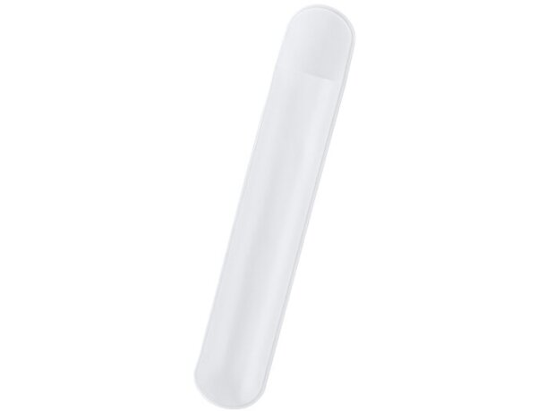 Estuche promocional de PVC cristal con cierre