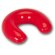 Almohada de viaje publicitaria de pvc Neck Rojo