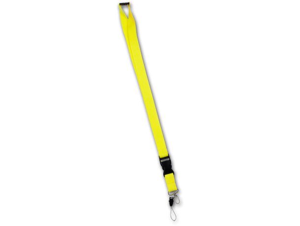 Lanyards promocionales con logotipo cierre de seguridad de cuello poliéster