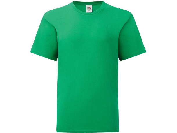Camiseta Iconic de algodón suave con cuello redondo para niños