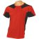 Camiseta deportiva manga corta poliéster 145 g/m2 Dream Rojo