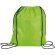 Mochila infantil poliéster 210D de cuerdas Verde pistacho