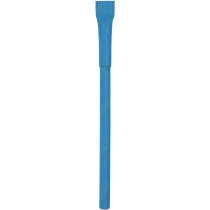 Bolígrafo barato cartón reciclado Flaut azul