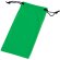 Funda de gafas poliester micro fibra colores neón Verde