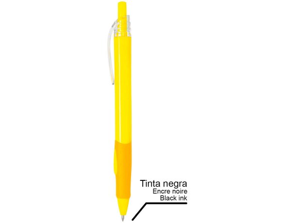 Bolígrafos con nombre promocionales tinta negra