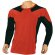 Camiseta técnica unisex poliéster cuello redondo 145 g/m2 Rojo
